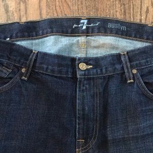 Austyn style 7 for all mankind dark denim jean